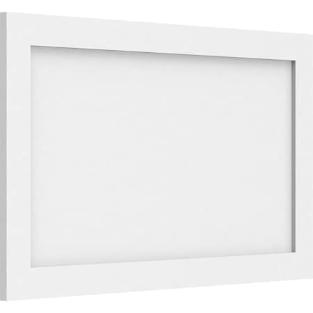 Ekena Millwork Cornell Flat Panel Decorative Wall Panel, 30"W x 18"H x 5/8"P WALP30X18X062CNL
